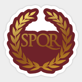 Flag of the Roman Sticker